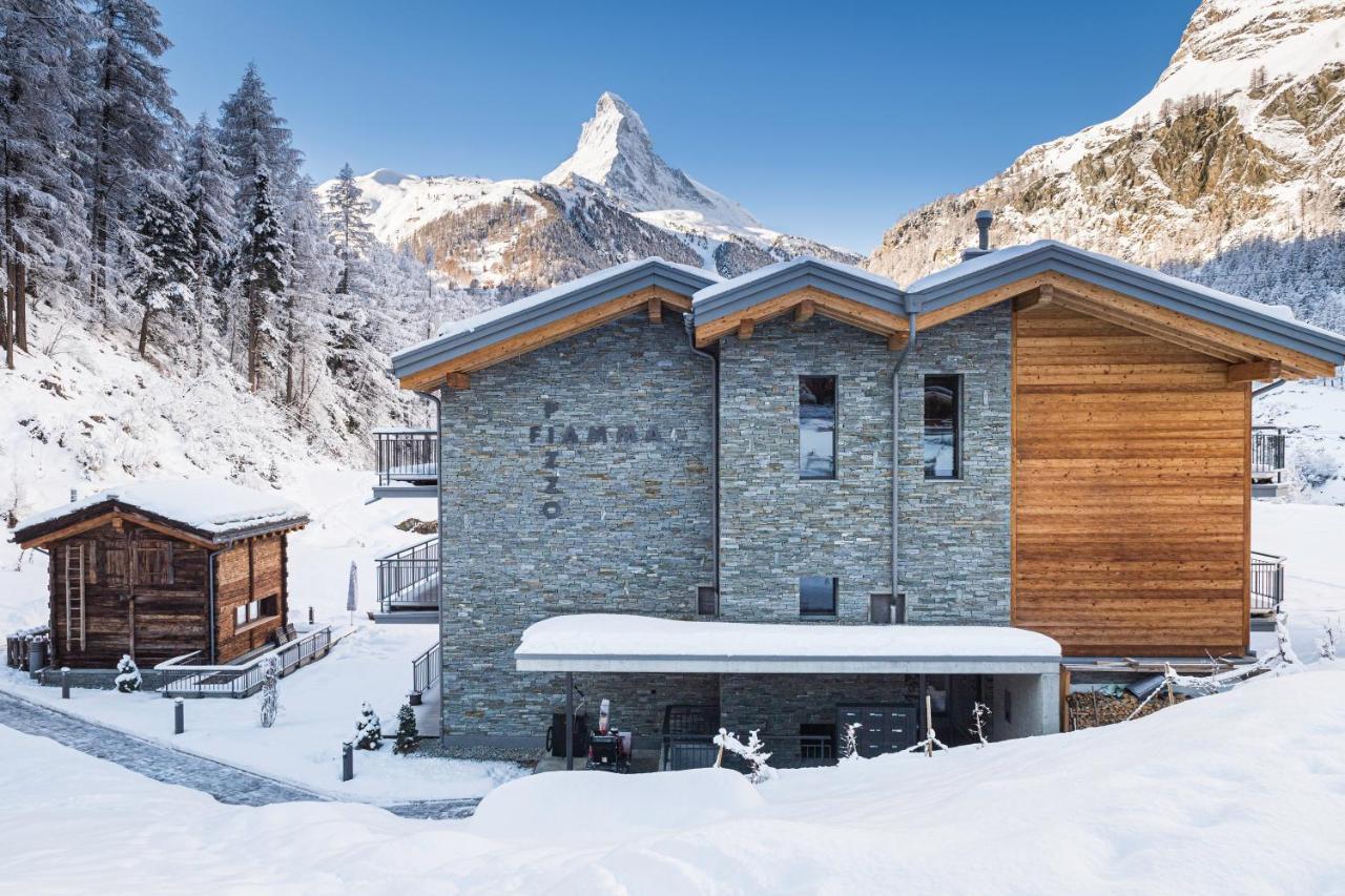 צרמט Apartment In Chalet Pizzo Fiamma מראה חיצוני תמונה